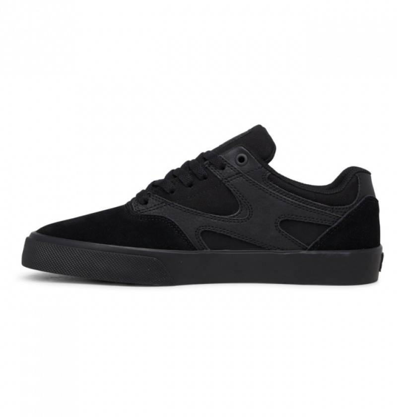 Chaussure Skate DC Kalis Vulc Noir Homme | ZFT-7289122