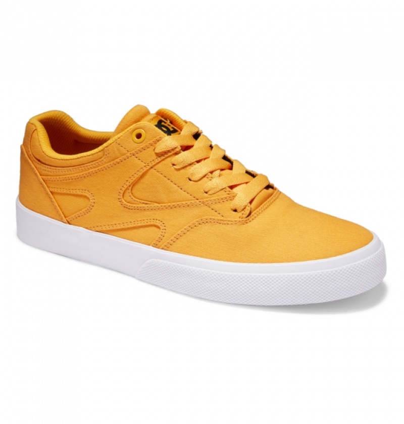 Chaussure Skate DC Kalis Vulc Doré Homme | JNN-5806165