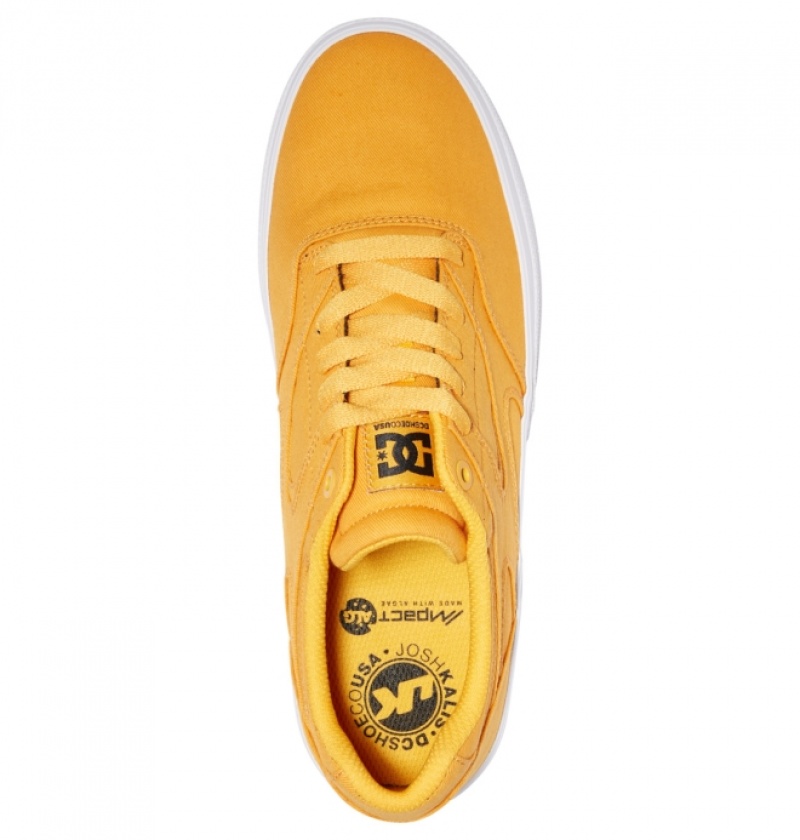 Chaussure Skate DC Kalis Vulc Doré Homme | JNN-5806165