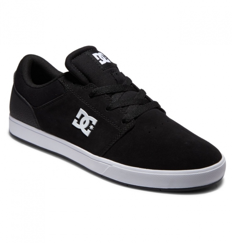 Chaussure Skate DC Crisis 2 Noir Blanche Homme | KYG-9824105