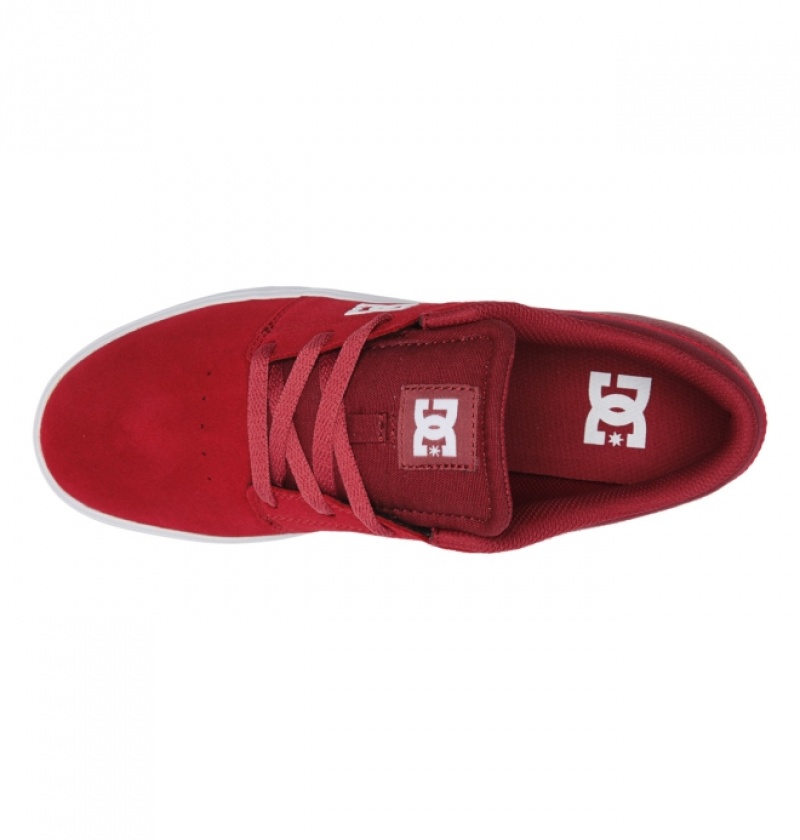 Chaussure Skate DC Crisis 2 Rouge Homme | MKF-9199829