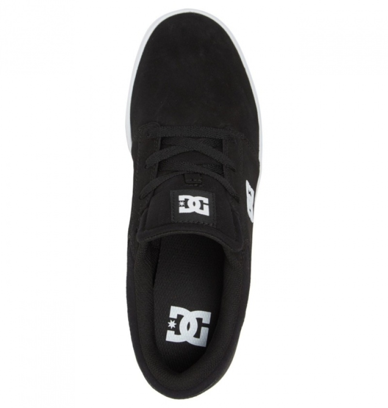 Chaussure Skate DC Crisis 2 Noir Blanche Homme | KYG-9824105