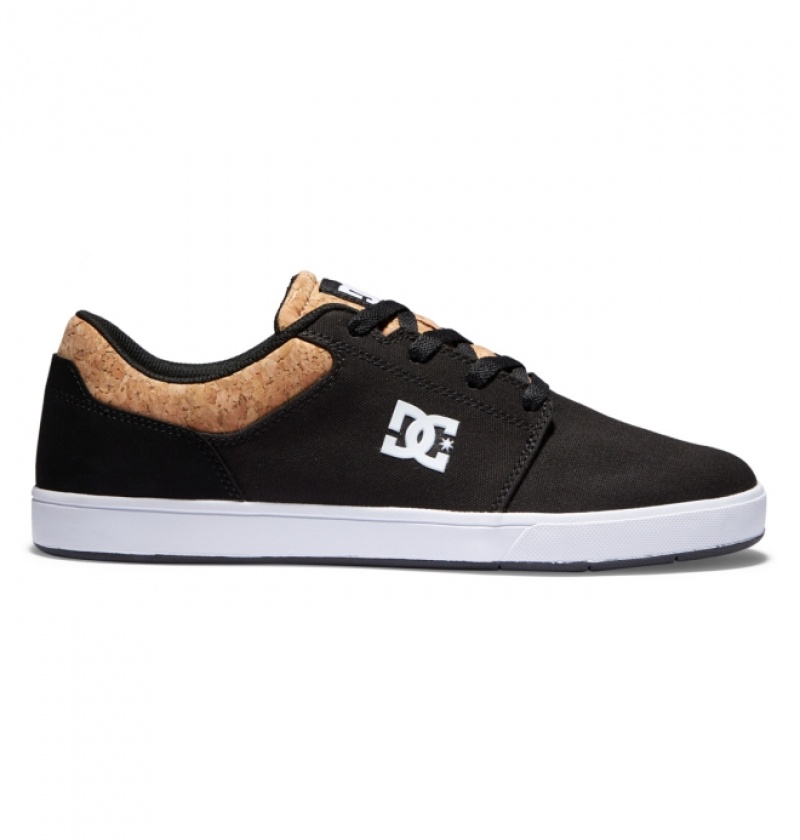 Chaussure Skate DC Crisis 2 Noir Marron Homme | RQO-8230501