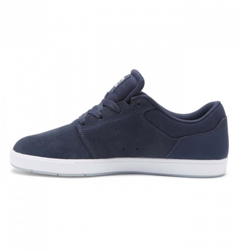 Chaussure Skate DC Crisis 2 Bleu Marine Grise Homme | AEY-3361561