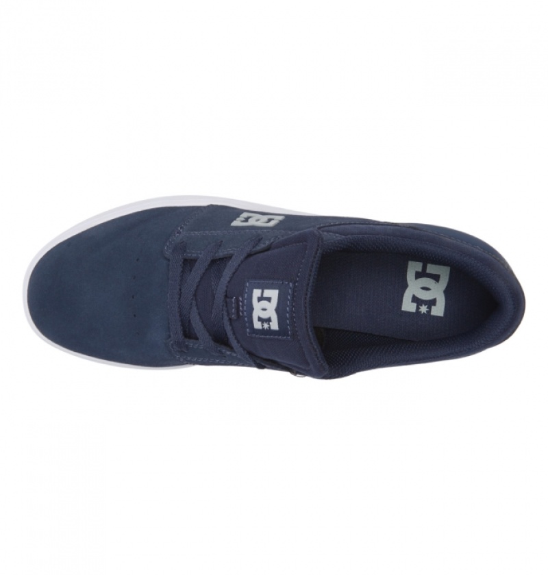 Chaussure Skate DC Crisis 2 Bleu Marine Grise Homme | AEY-3361561