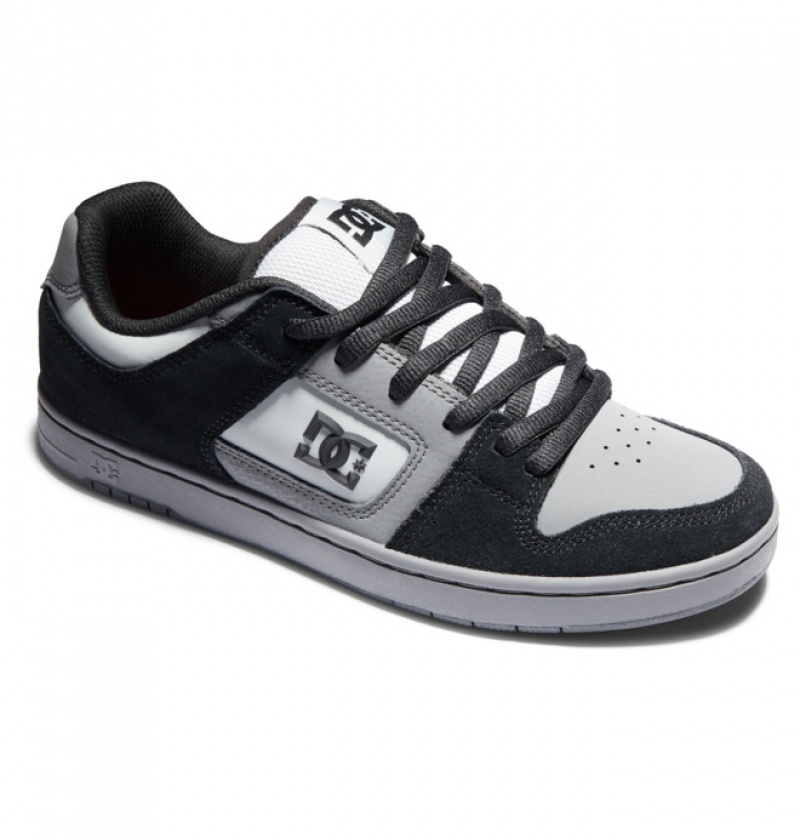 Chaussure Skate DC Manteca 4 Noir Grise Homme | BDW-9846131