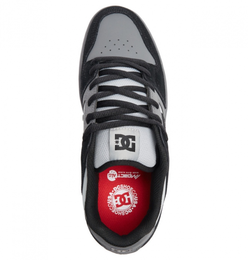 Chaussure Skate DC Manteca 4 Noir Grise Homme | BDW-9846131