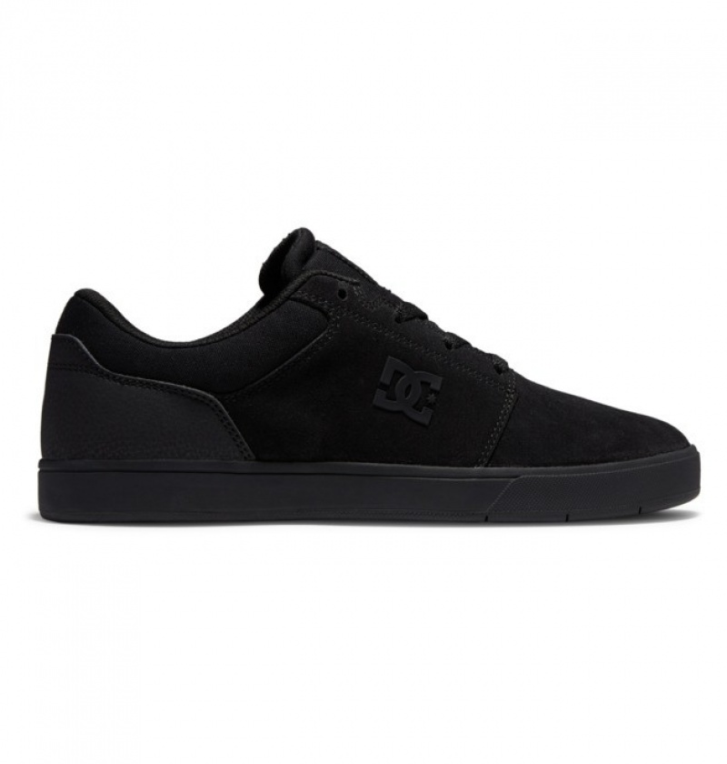 Chaussure Skate DC Crisis 2 Daim Noir Homme | EOO-4037406