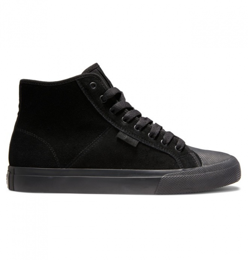 Chaussure Skate DC Manual Hi RT High Tops Noir Homme | XTS-5929774