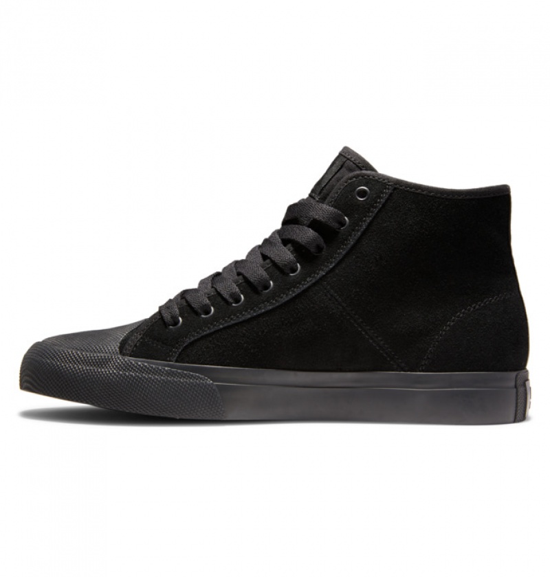 Chaussure Skate DC Manual Hi RT High Tops Noir Homme | XTS-5929774