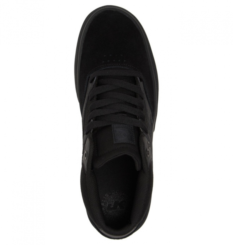 Chaussure Skate DC Kalis Vulc MID Noir Homme | FFB-8172678