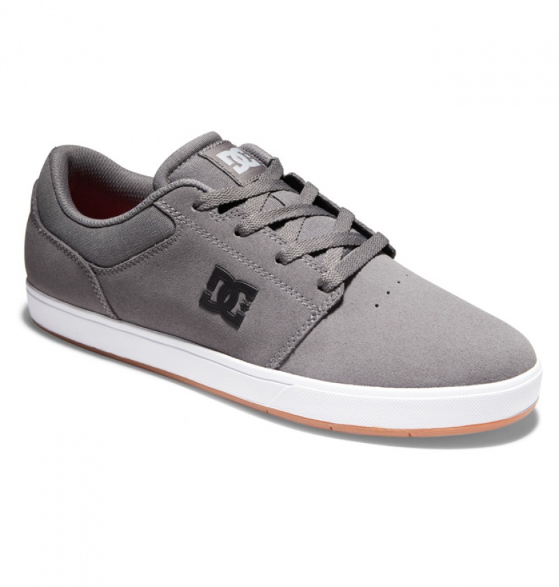 Chaussure Skate DC Crisis 2 Grise Noir Homme | ULG-7818488