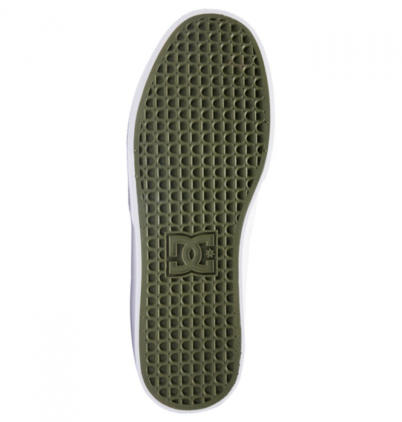 Chaussure Skate DC Kalis Vulc Vert Olive Homme | SCB-6065780