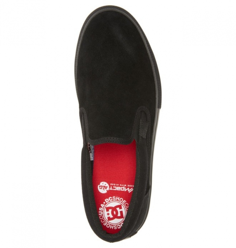 Chaussure Skate DC Manual Slip On Noir Homme | MAS-7365020