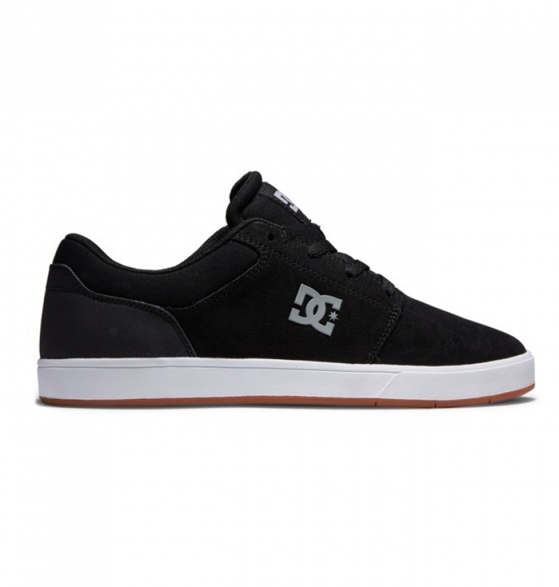 Chaussure Skate DC Crisis 2 Noir Blanche Homme | RWH-9259665