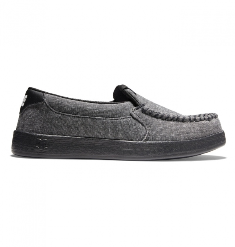 Mocassin DC Villain Noir Homme | HKV-9187176