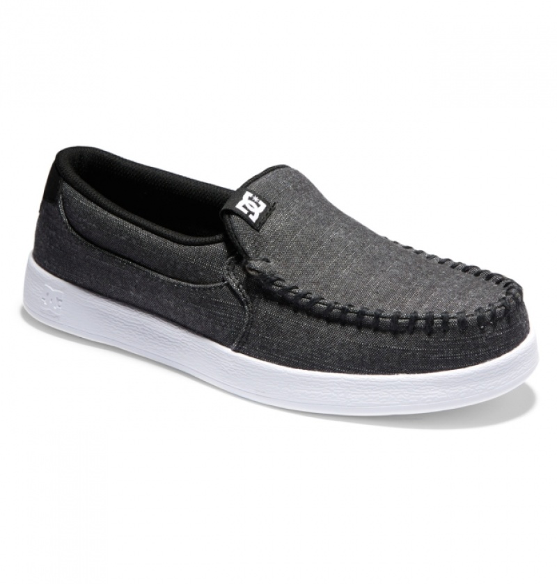 Mocassin DC Villain Noir Homme | LJL-4191823