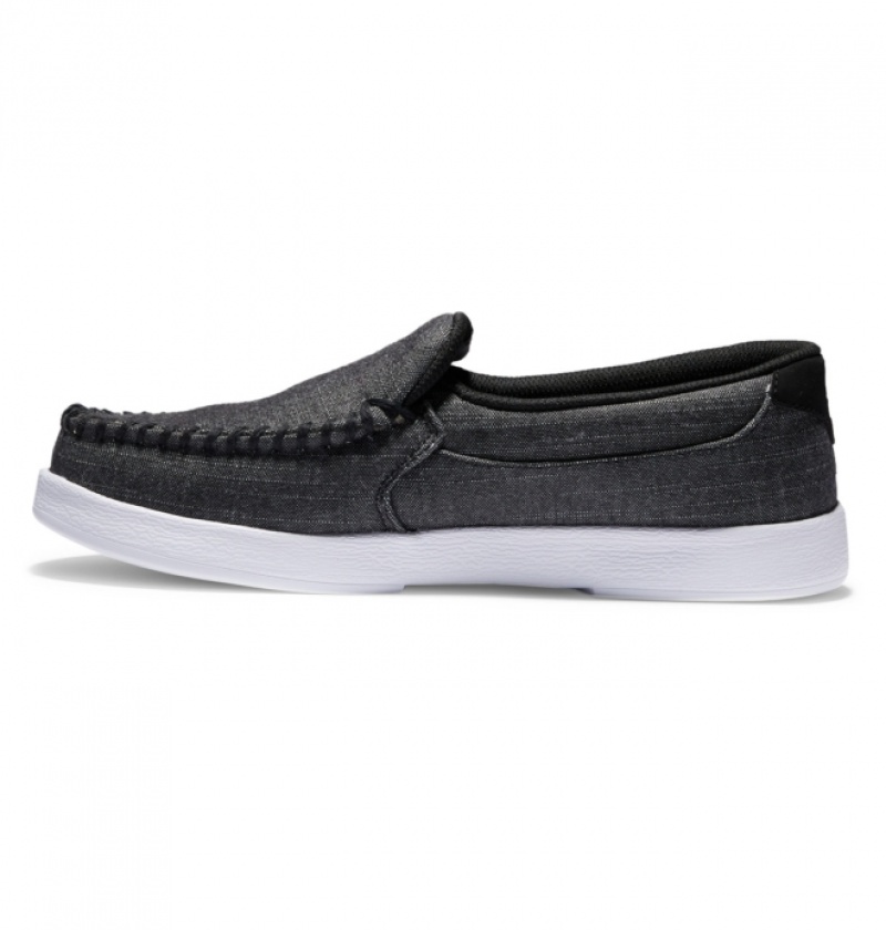 Mocassin DC Villain Noir Homme | LJL-4191823