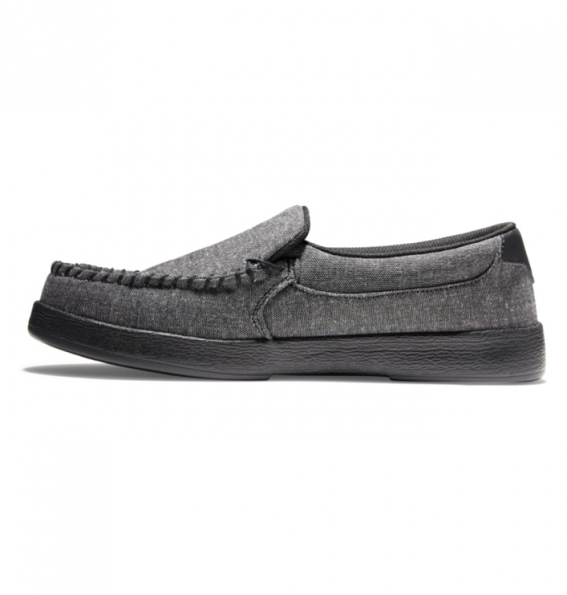 Mocassin DC Villain Noir Homme | HKV-9187176