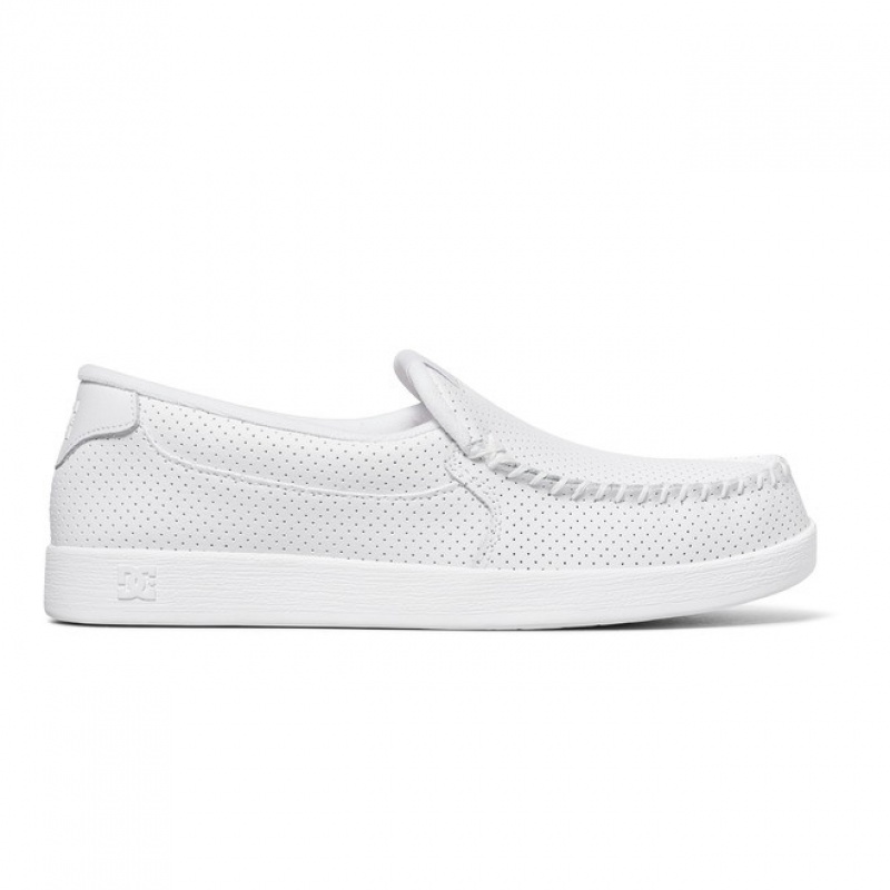 Mocassin DC Villain Blanche Homme | EUT-3757613