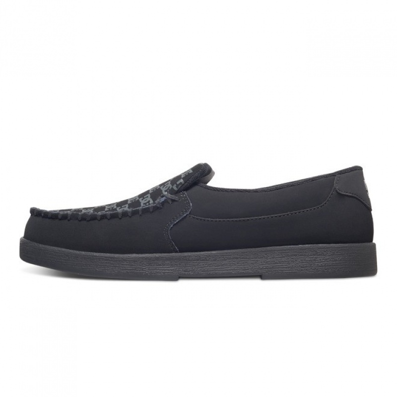 Mocassin DC Villain Noir Homme | FTQ-6768530