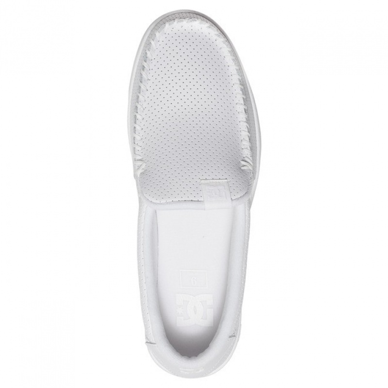 Mocassin DC Villain Blanche Homme | EUT-3757613