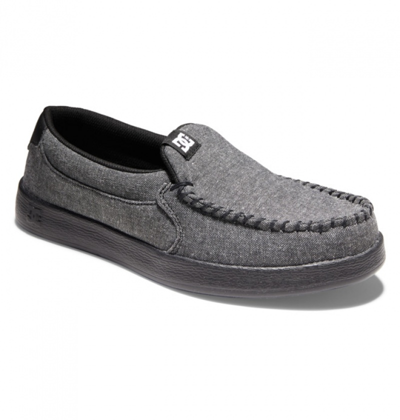 Mocassin DC Villain Noir Homme | QGZ-8072462