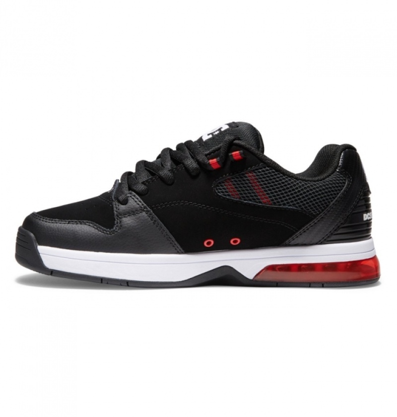 Basket DC Versatile Noir Blanche Rouge Homme | LOS-5219937