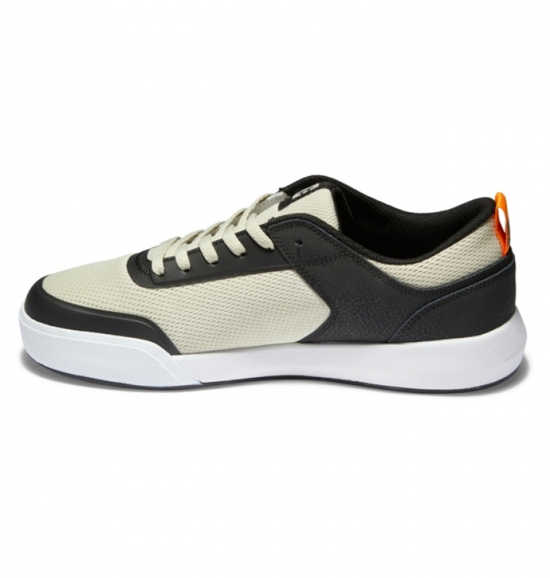 Basket DC Transit Noir Orange Homme | UHX-5751847