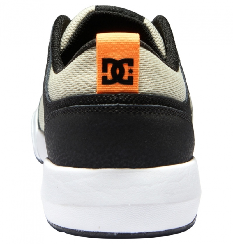 Basket DC Transit Noir Orange Homme | UHX-5751847