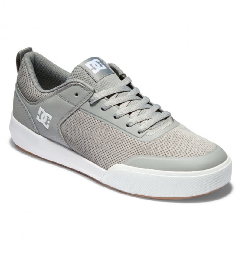 Basket DC Transit Grise Blanche Homme | ZJB-3728334