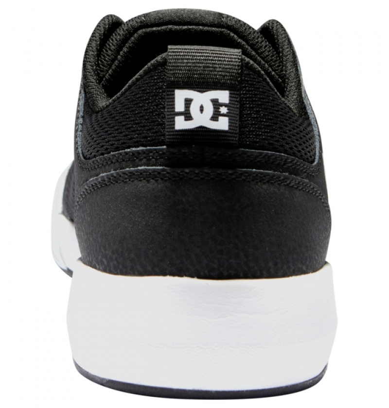 Basket DC Transit Noir Blanche Homme | EKK-1548696