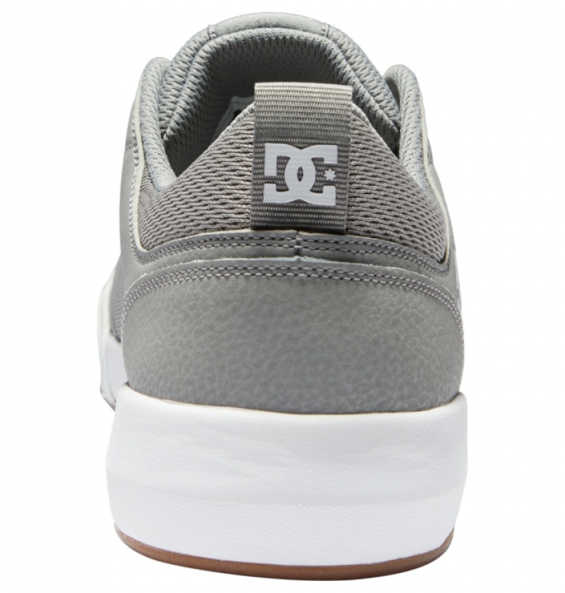 Basket DC Transit Grise Blanche Homme | ZJB-3728334