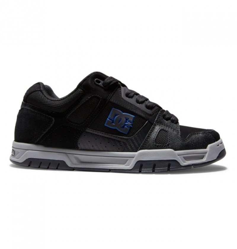 Basket DC Stag Noir Grise Bleu Homme | BNL-8882406