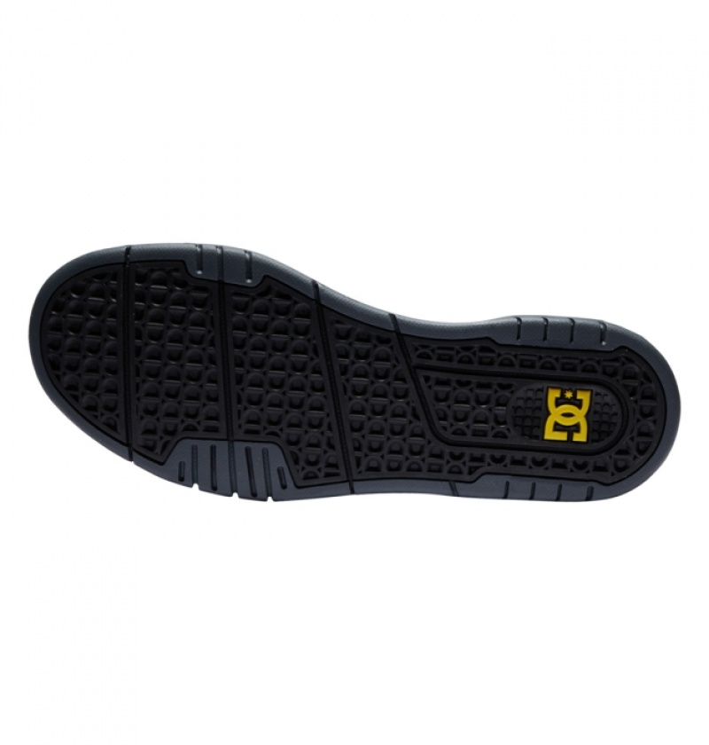 Basket DC Stag Grise Noir Jaune Homme | DQE-5038122