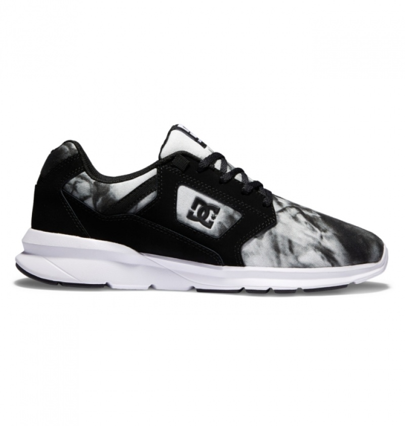 Basket DC Skyline Legere Noir Blanche Homme | API-4082848