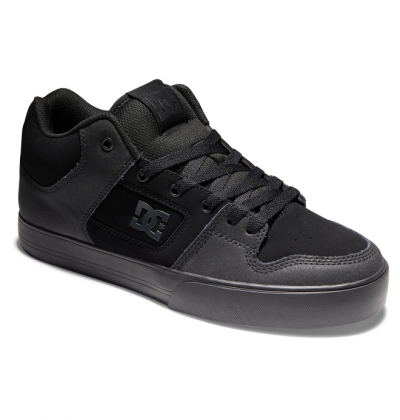 Basket DC Pure MID Mid-Top Noir Homme | XPF-5795833