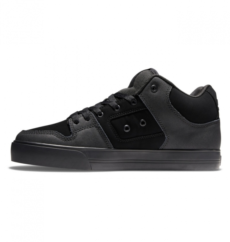 Basket DC Pure MID Mid-Top Noir Homme | XPF-5795833