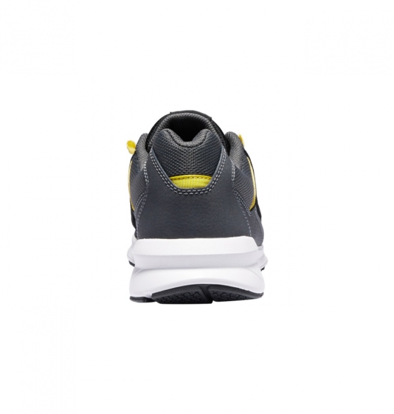 Basket DC Skyline Legere Noir Grise Jaune Homme | LNZ-8618425