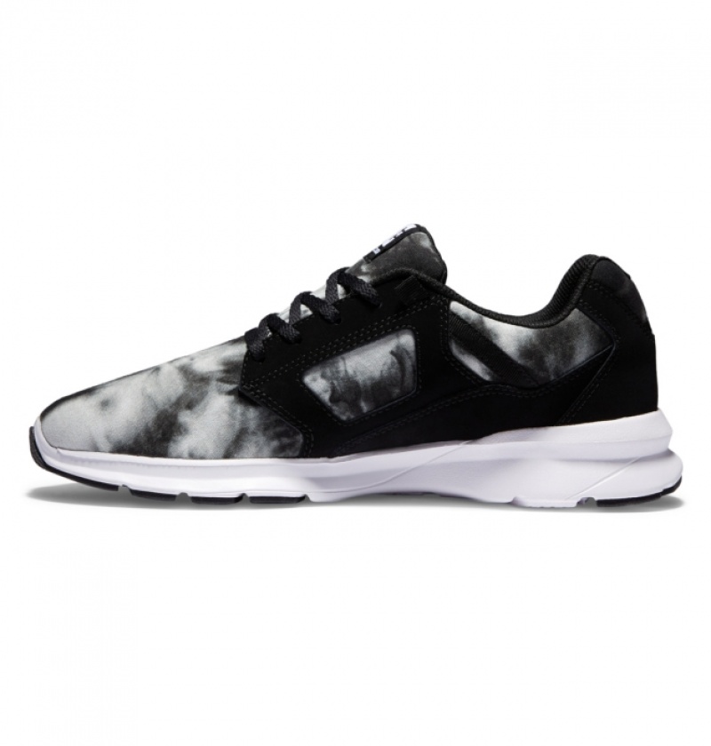 Basket DC Skyline Legere Noir Blanche Homme | API-4082848