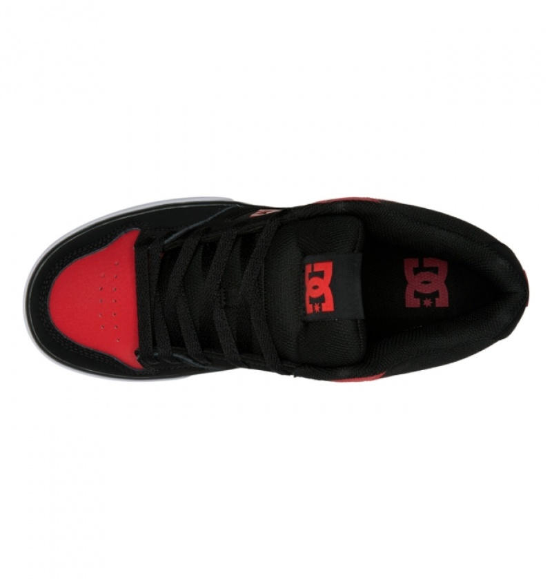 Basket DC Pure MID Mid-Top Noir Rouge Homme | YNL-8700483