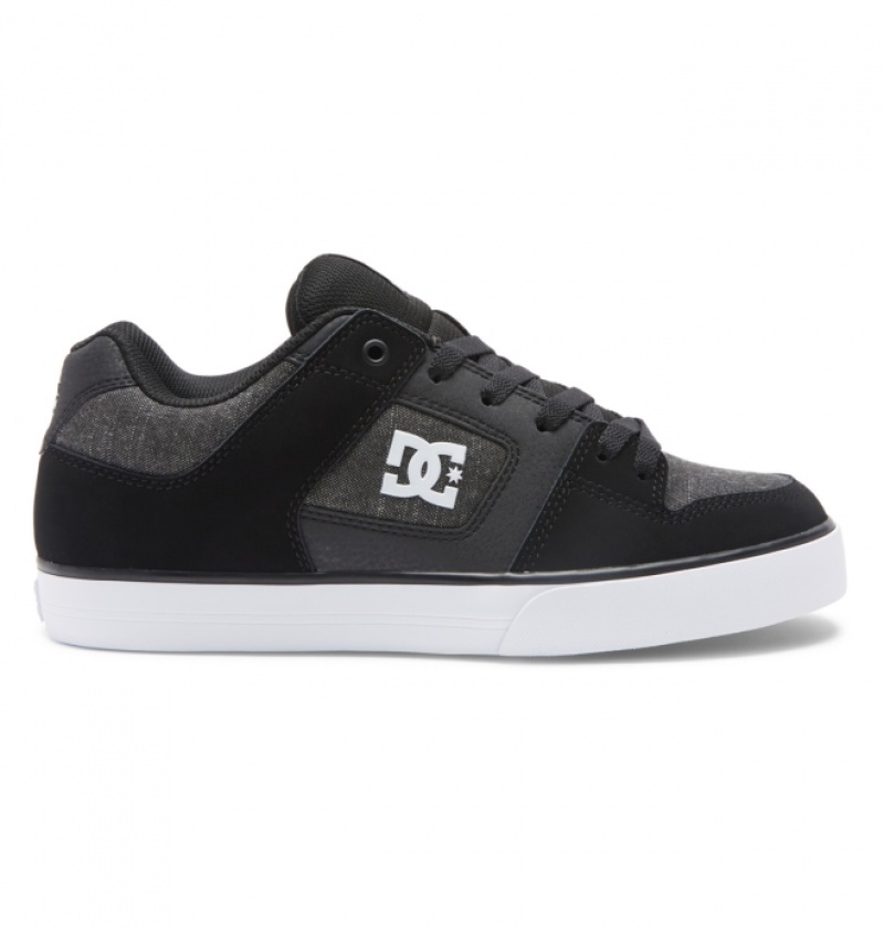 Basket DC Pure Noir Noir Homme | DBI-2169202