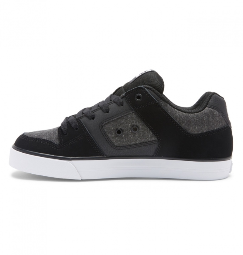 Basket DC Pure Noir Noir Homme | DBI-2169202