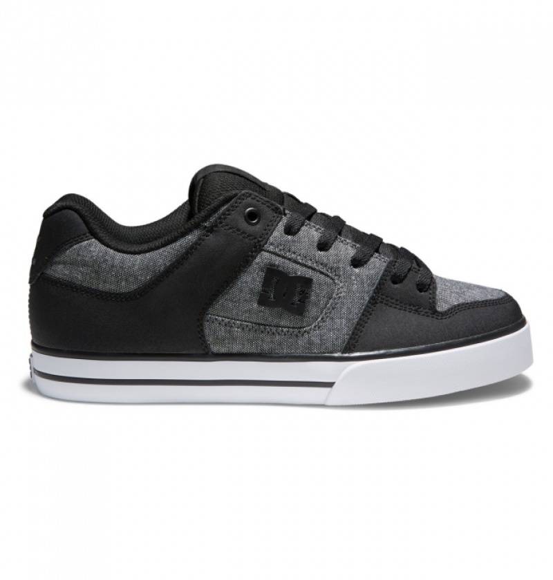 Basket DC Pure Noir Homme | TWQ-3000605