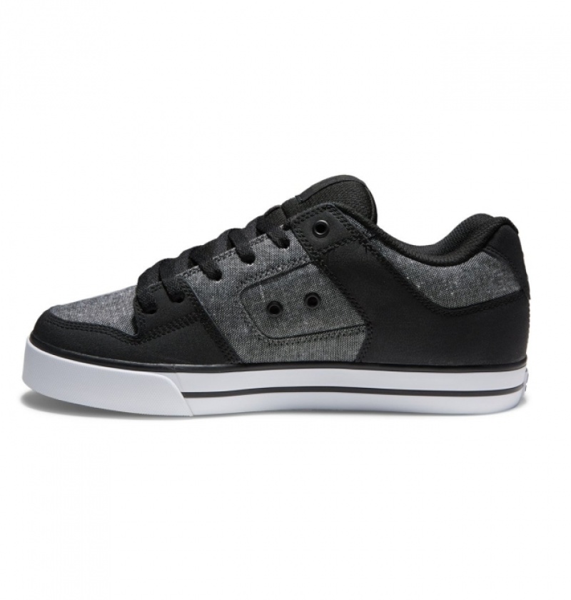 Basket DC Pure Noir Homme | TWQ-3000605