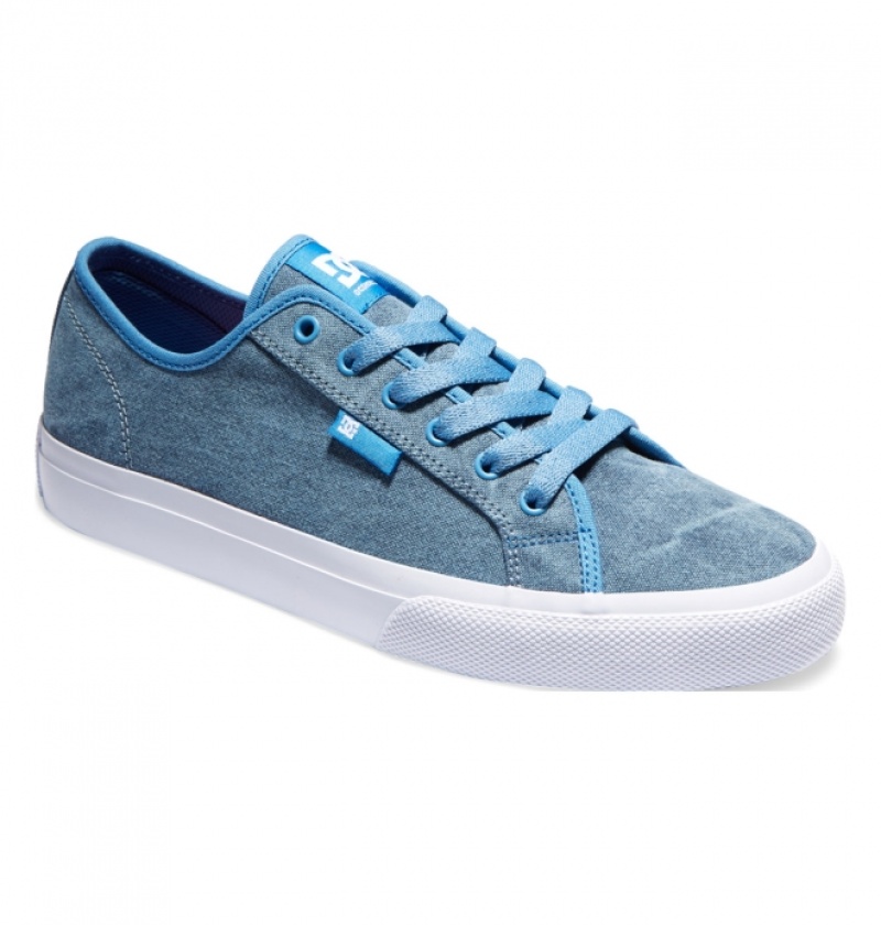 Basket DC Manual Textile Bleu Homme | NMP-0752765