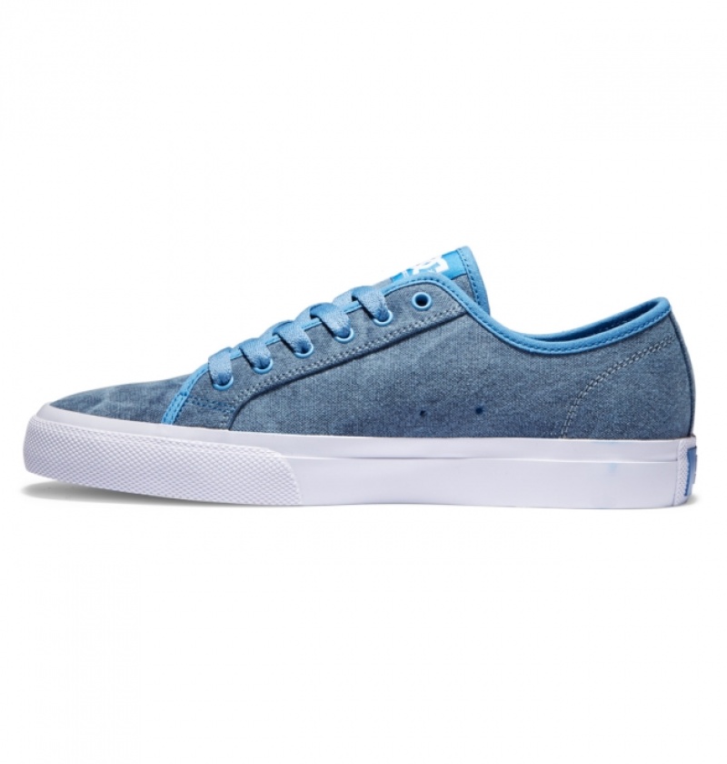 Basket DC Manual Textile Bleu Homme | NMP-0752765