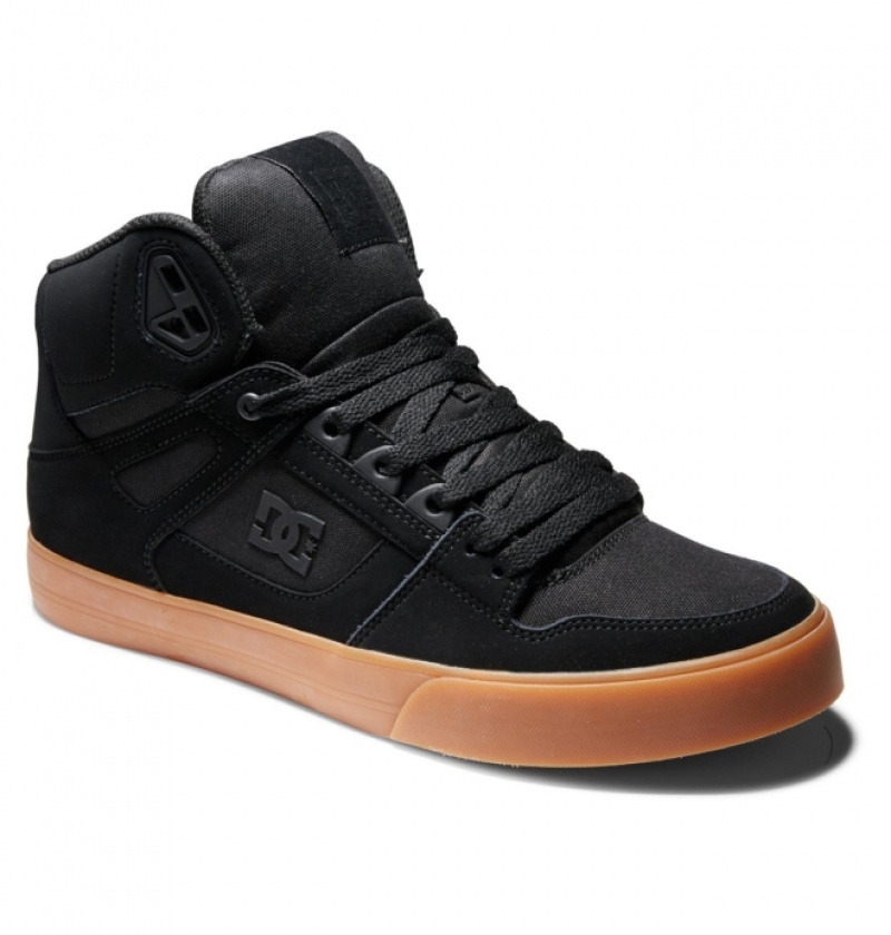 Basket DC Pure High-Top Noir Homme | YEN-4114963