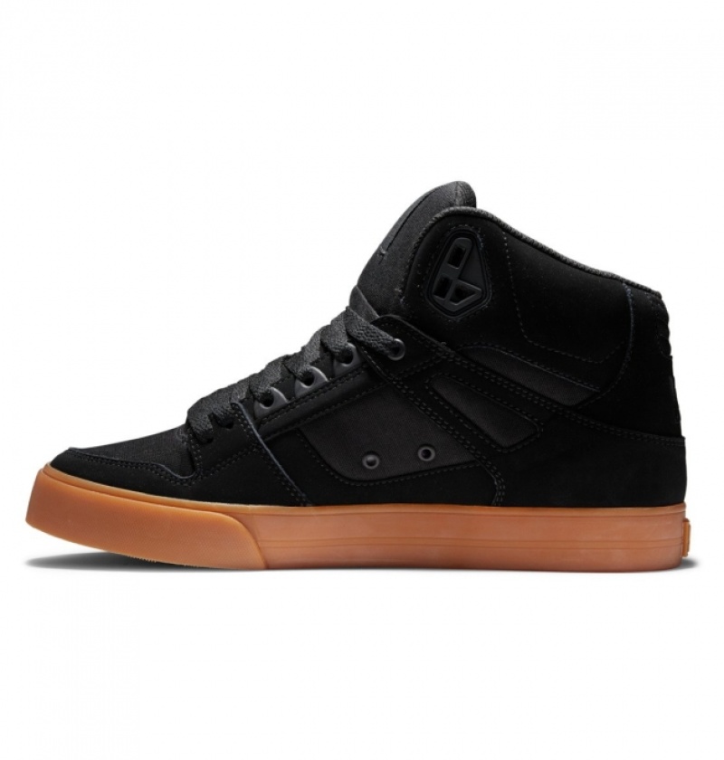 Basket DC Pure High-Top Noir Homme | YEN-4114963