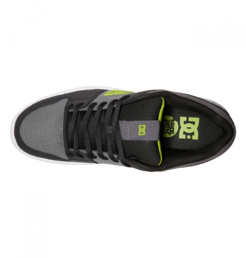 Basket DC Lynx Zero Waste Noir Grise Vert Homme | YCR-2869075